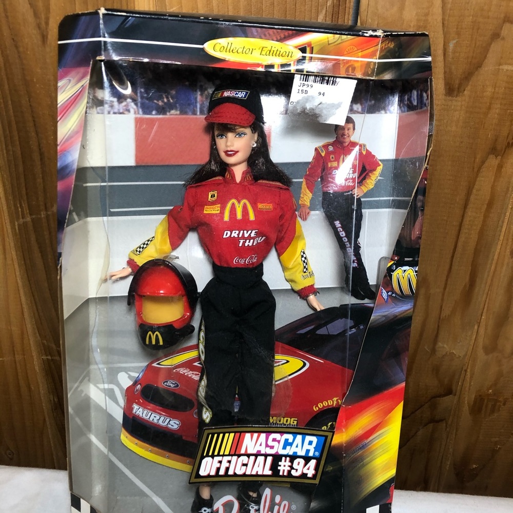 Vintage nascar Barbie doll